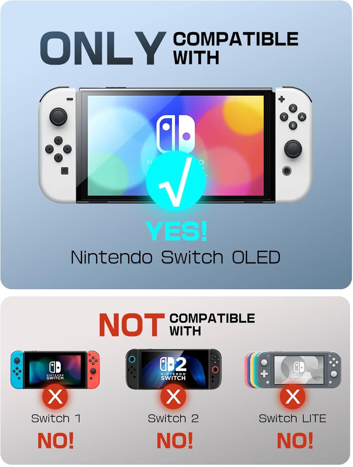 Funda protector para Nintendo Switch OLED
