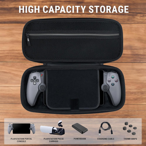 Estuche Gris para Consola Playstation Portal - PS5 Portal