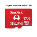 Tarjeta microSDXC de 128 GB SanDisk con licencia para Nintendo Switch